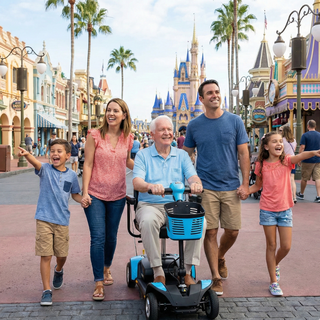 Pride Go Go Elite 4-Wheel Mobility Travel Scooter