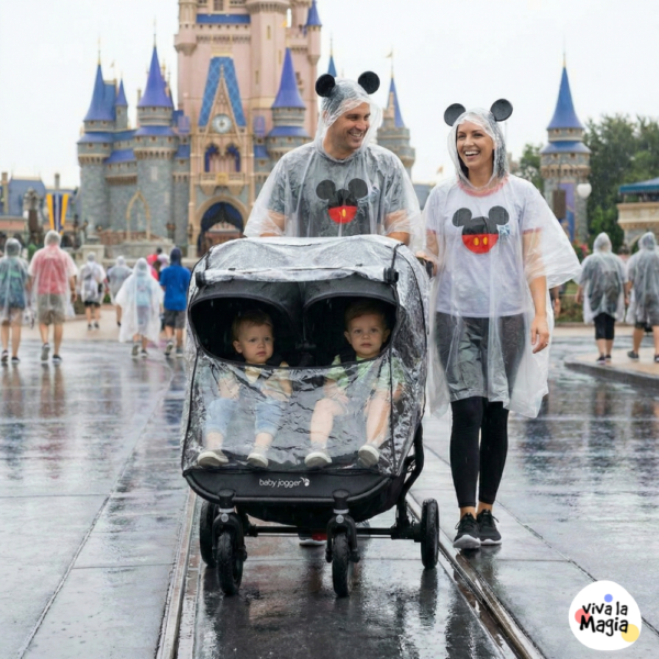 Rain Cover for Strollers & Scooters